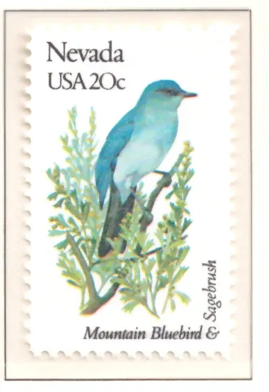 1982 State Birds and Flowers – Nevada