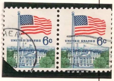 Flag and White House – Horizontal Pair