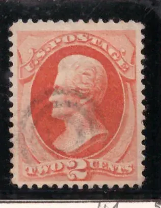2 Cents – Andrew Jackson (red brown, National printing probable)