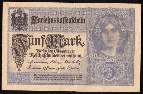 5 Mark – Darlehnskassenschein