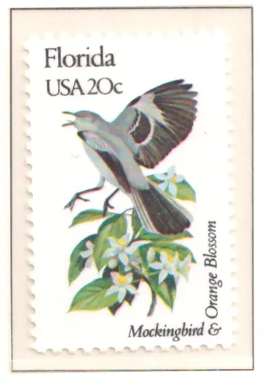 1982 State Birds and Flowers – Florida