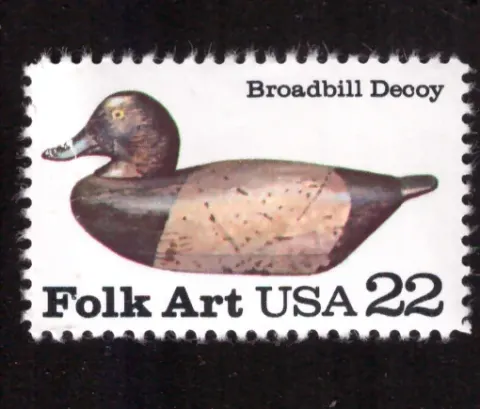 American Folk Art – Broadbill Decoy