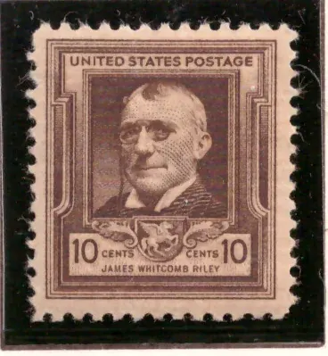 Famous Americans – James Whitcomb Riley