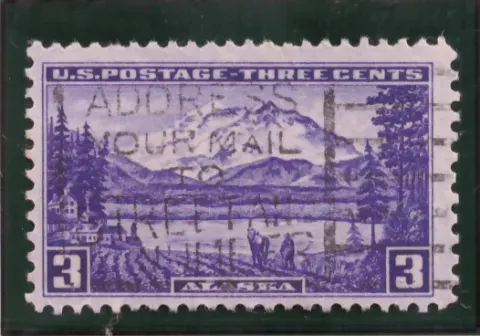 Alaska Territorial Issue – Mount McKinley