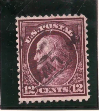 12 Cents – Benjamin Franklin, Washington–Franklin