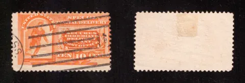 10 Cents Special Delivery – Messenger Running (orange)