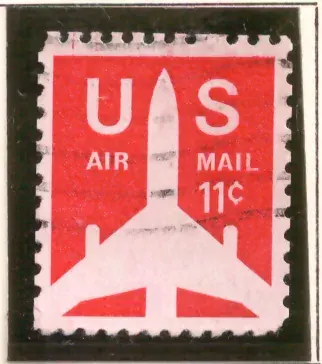 Jet Airliner – air mail