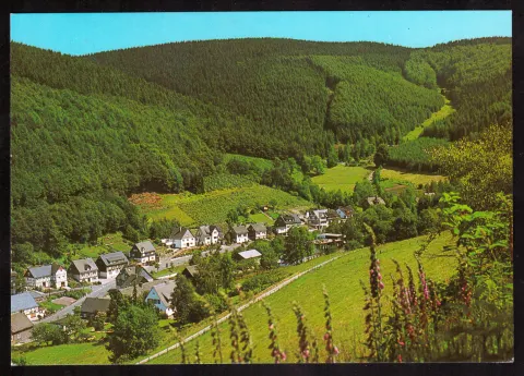 Greetings from Bödefeld – aerial panorama