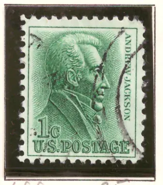 Andrew Jackson – 1-cent regular issue