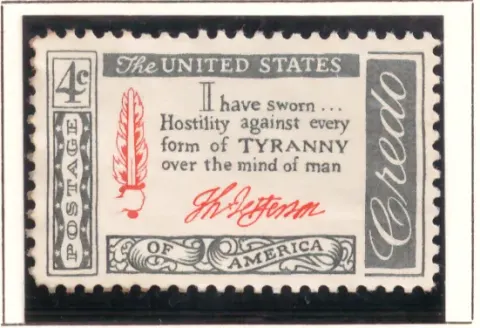 American Credo – Thomas Jefferson