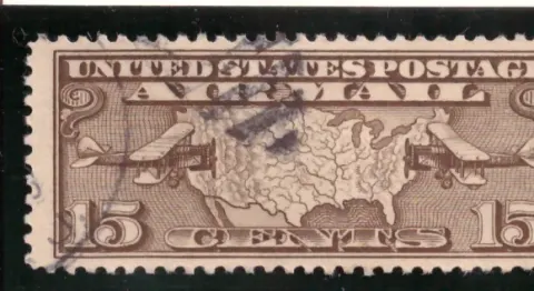 Airmail – Map and Airplanes