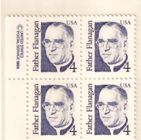 Father Flanagan – Block of 4