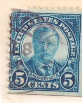 5 Cents – Theodore Roosevelt, Fourth Bureau