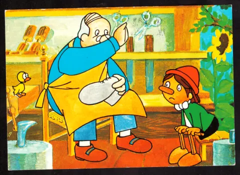 Pinocchio – licensed film illustration