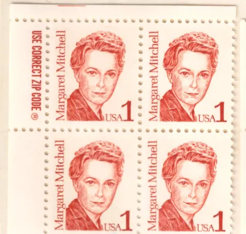 Margaret Mitchell – Block of 4