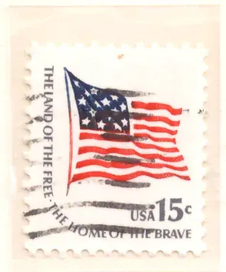 Fort McHenry Flag – used sheet single
