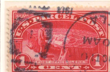 U.S. Parcel Post – Post Office Clerk