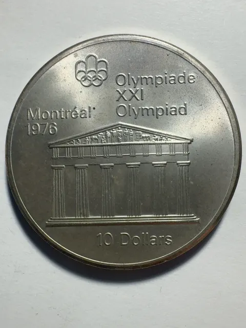 10 Dollars – XXI Olympiad Montréal 1976 – Temple of Zeus