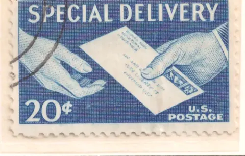 Special Delivery – Letter and Hands