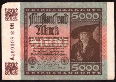 5000 Mark – Reichsbanknote