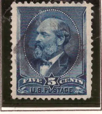 5 Cents – Ulysses S. Grant (indigo)