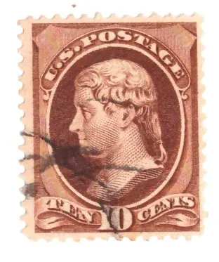 10 Cents – Thomas Jefferson (brown, variety A)
