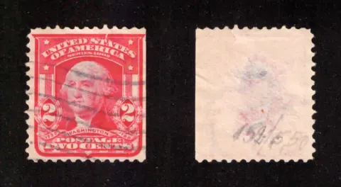 2 Cents – George Washington, Shield Design (Scott 319/319F candidate)