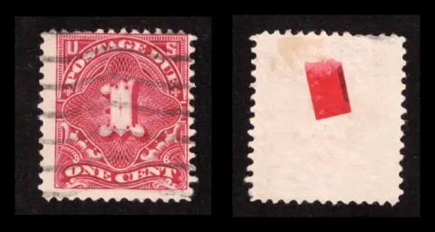 U.S. Postage Due – Large Numeral