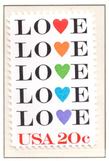1984 LOVE – Multicolored Hearts