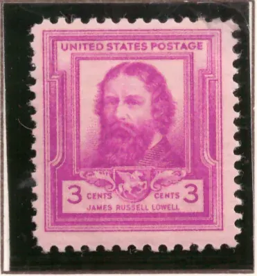 Famous Americans – James Russell Lowell