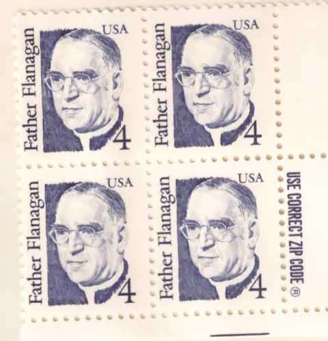 Father Flanagan – Block of 4