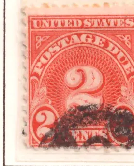 U.S. Postage Due – Modern Numeral