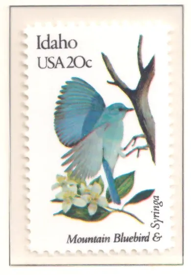 1982 State Birds and Flowers – Idaho