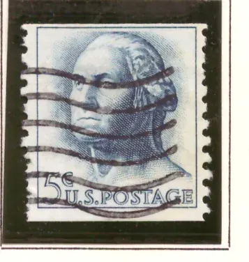 George Washington – 1962 regular issue