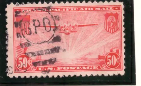 Trans-Pacific Air Mail – 50-cent China Clipper