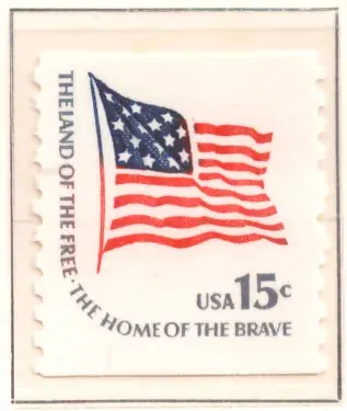 Fort McHenry Flag – mint-facing sheet single