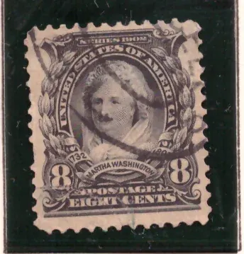 8 Cents – Martha Washington, Second Bureau