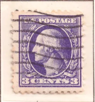 3 Cents – George Washington, Washington–Franklin