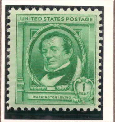 Famous Americans – Washington Irving