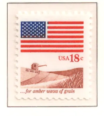 Flag and Amber Waves of Grain