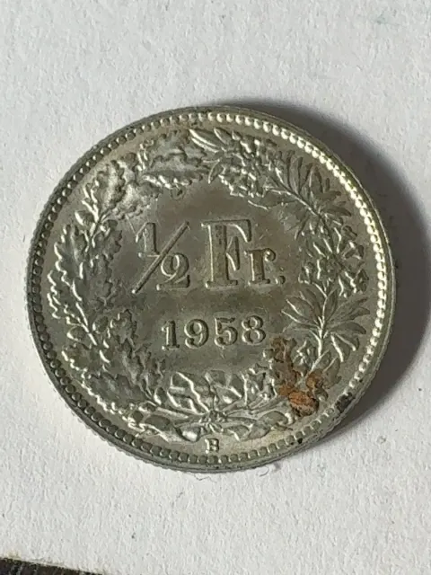 ½ Franc – Standing Helvetia