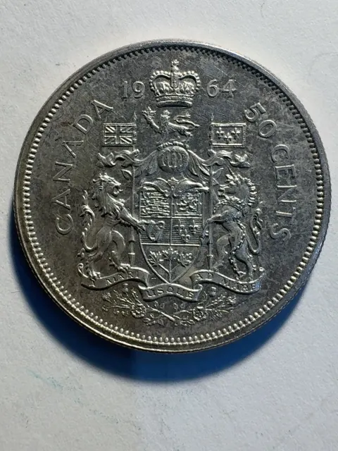 Canadian Half Dollar – Coat of Arms