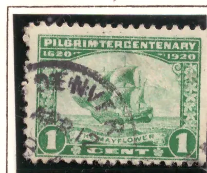 1 Cent – Mayflower, Pilgrim Tercentenary