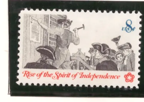 Rise of the Spirit of Independence – Posting a Broadside
