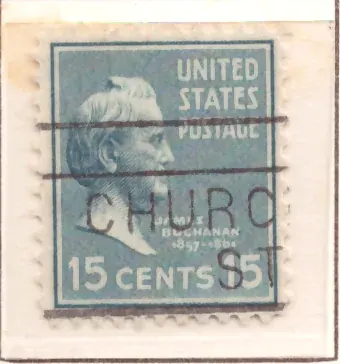 Presidential Series – James Buchanan