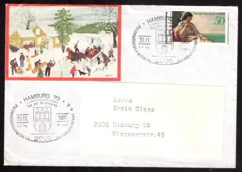 Hermann-Gmeiner-Fonds charity Christmas cover