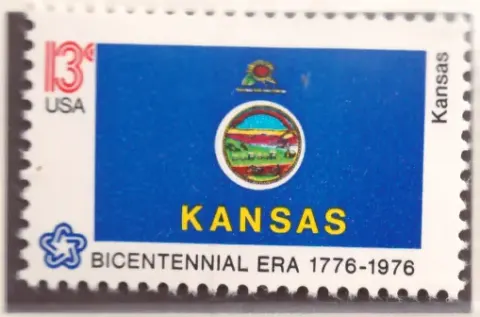 Bicentennial State Flag – Kansas