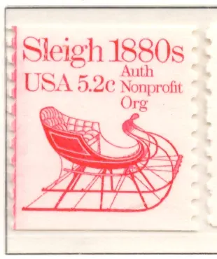 Transportation – 1880s Sleigh, nonprofit coil