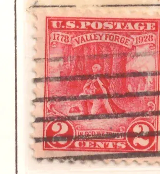 Valley Forge Issue – Washington in Prayer