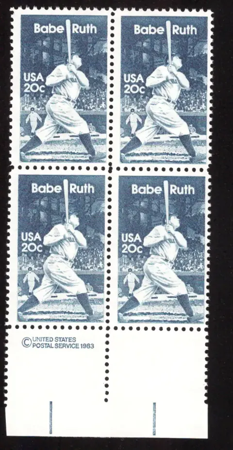 1983 American Sports – Babe Ruth